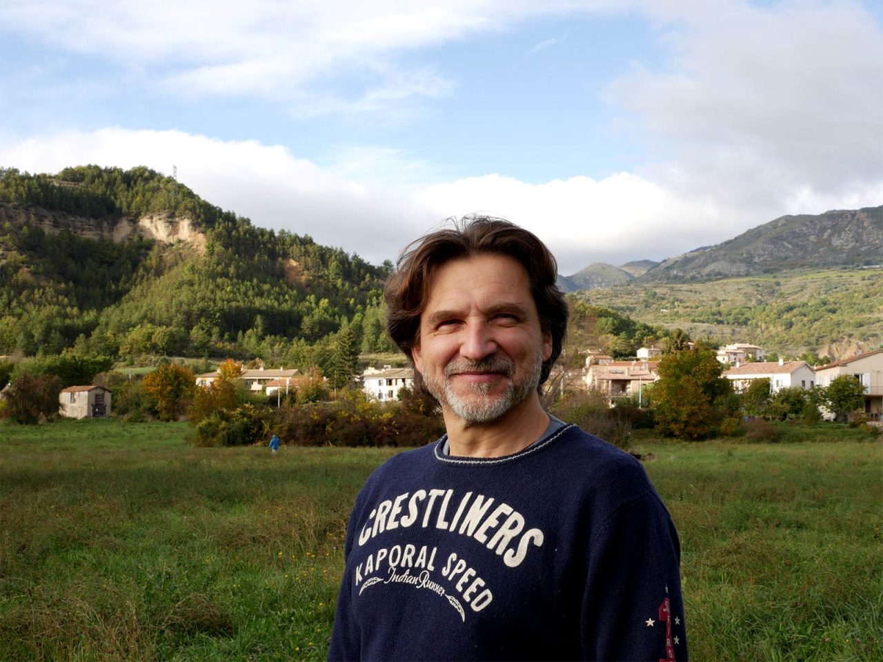 Stéphane Anselmino à Digne-les-Bains, dans les Alpes-de-Haute-Provence